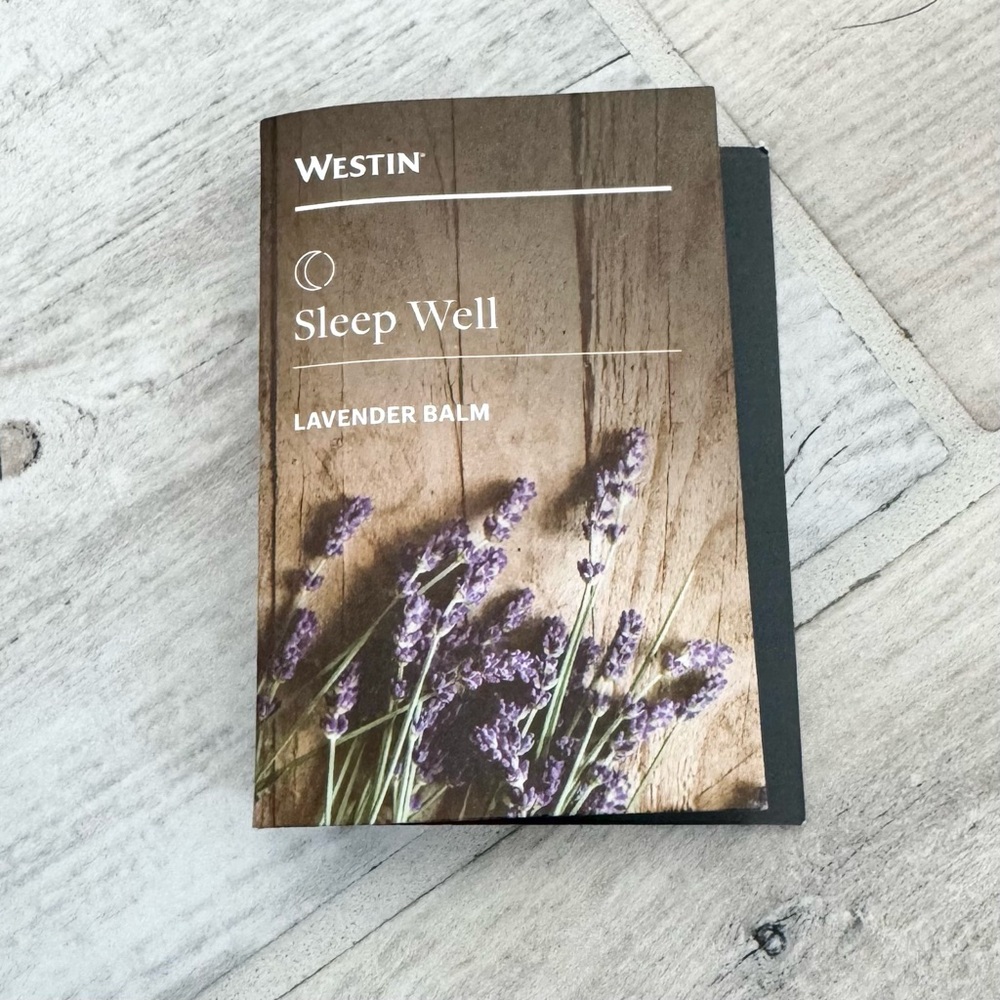 Westin Lavender Balm Sleep Well